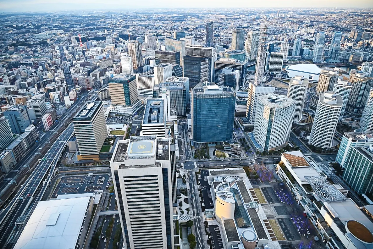 ▲大小さまざまな建物を見下ろせるのが楽しい
