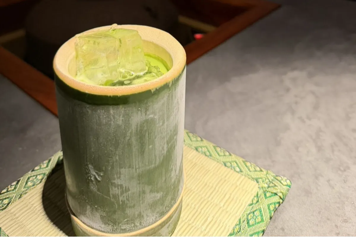 “竹のカップで飲む”抹茶スタンド「Matcha stand IPPUKU」築地にオープン