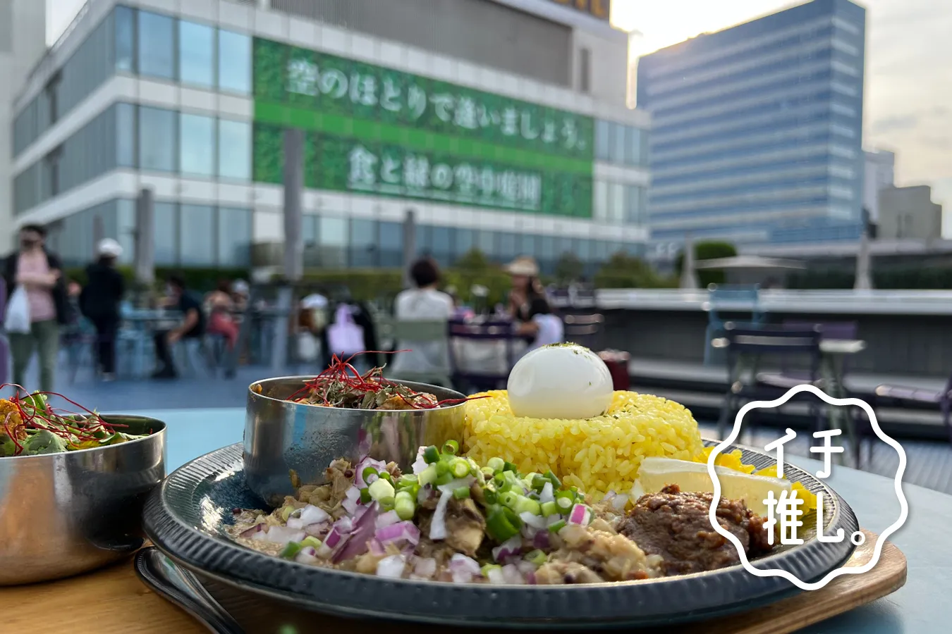 “屋上カレー”が叶う池袋「ホクトカレーinカレーピクニック」カレー愛好家・カレー細胞のイチ推し。