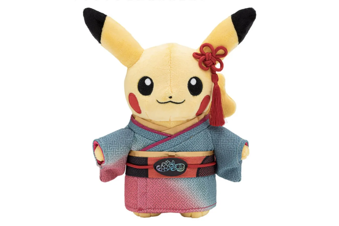 ▲「ぬいぐるみ ポケモン×工芸展のピカチュウ」（2,640円、数量限定、品切れの場合再入荷は未定）