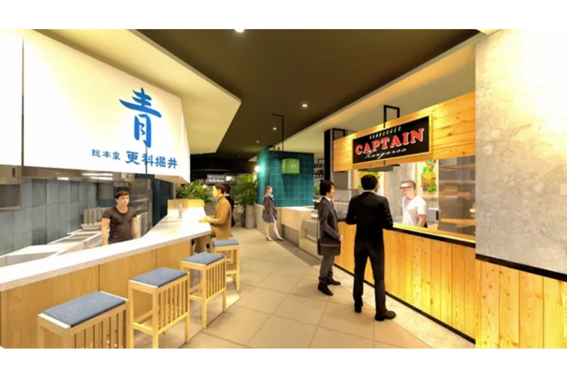 新フードホール「虎ノ門 マルシェ」オープン！多彩なジャンルの11店舗が集結