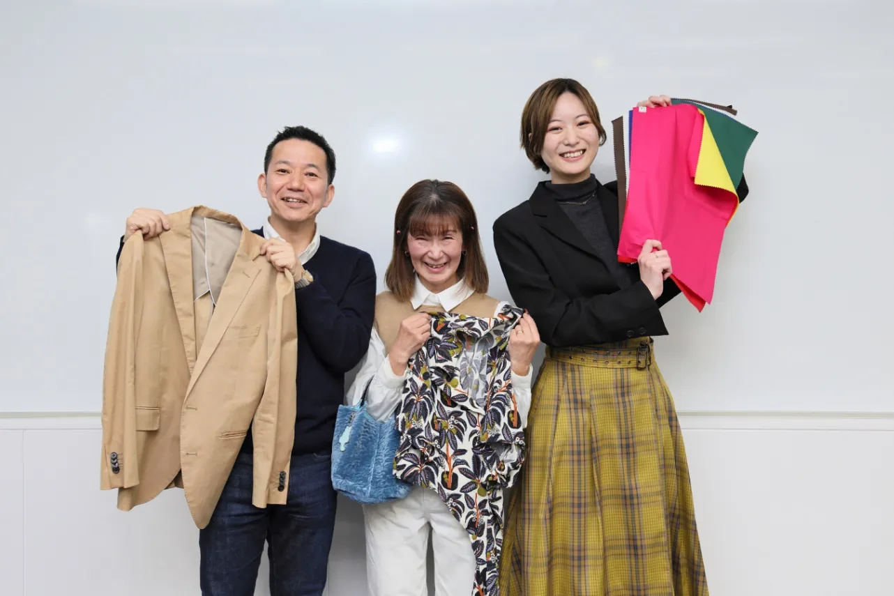 ▲左から、牧さん、田山さん、後藤さん