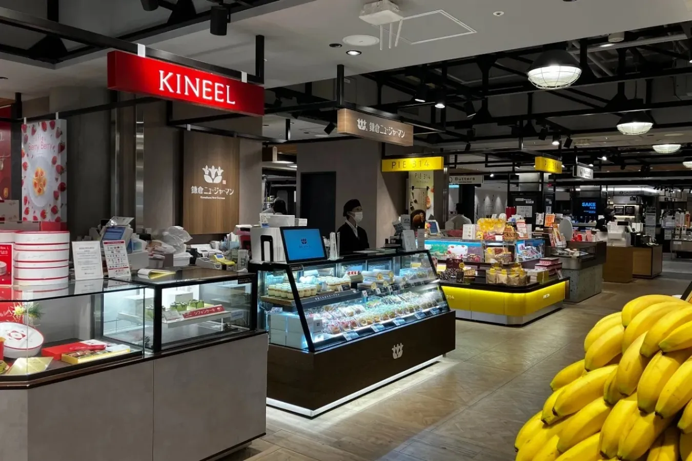 ▲食料品フロア