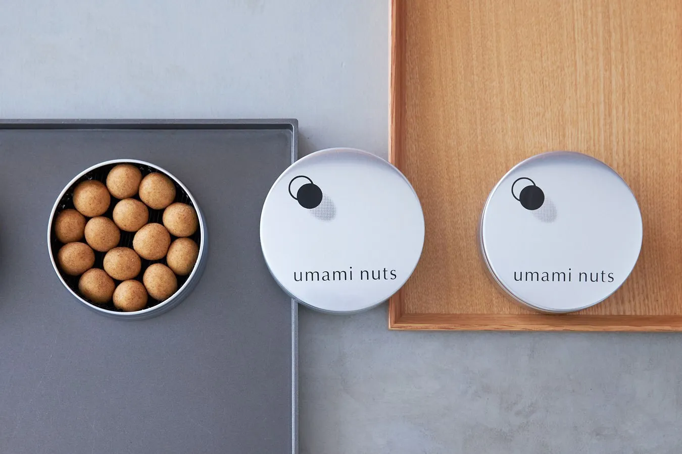 ▲「ポルチーニマカダミアナッツ」（1,296円）