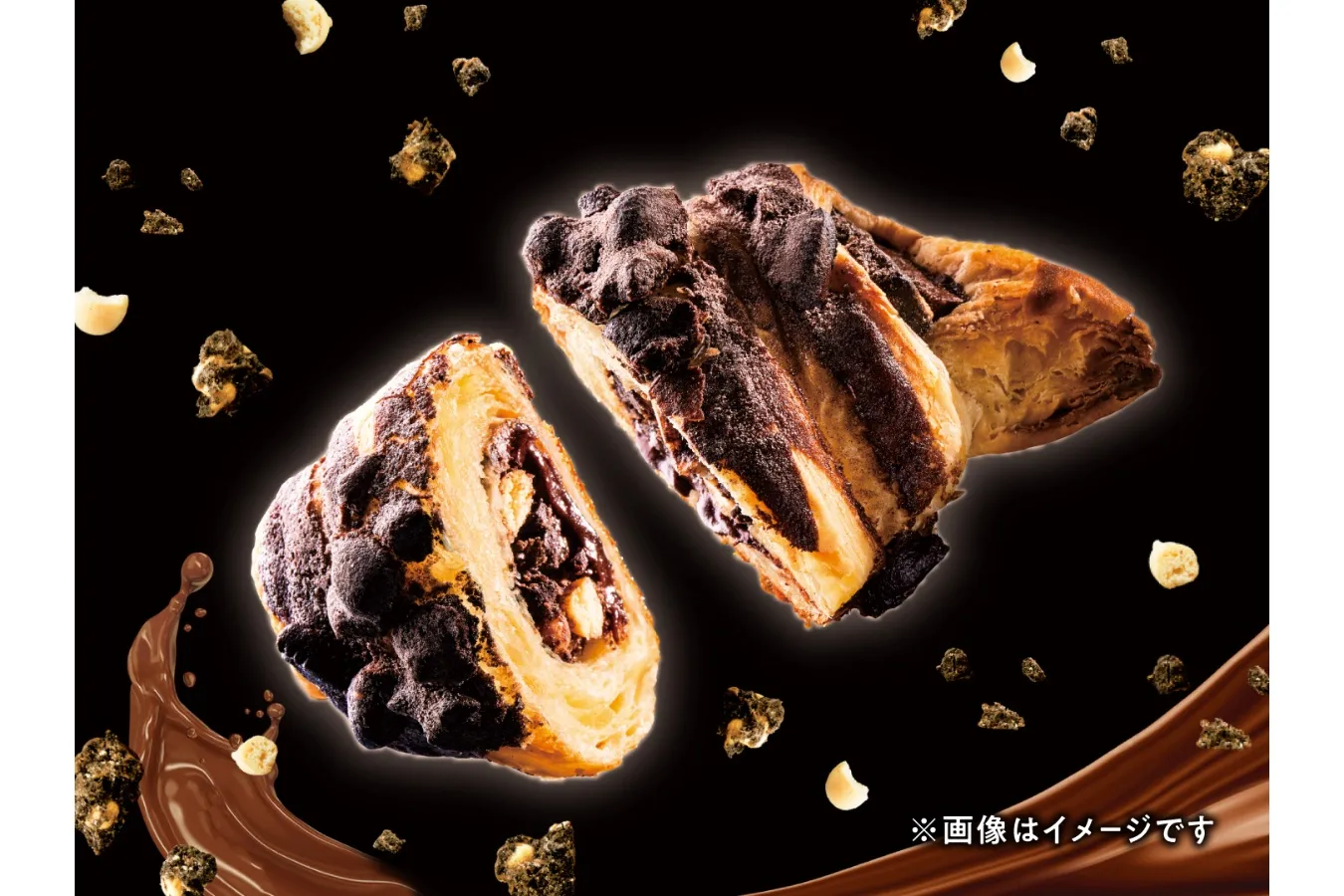 サンマルクカフェ×ブラックサンダー】初コラボ！“ザクザク食感