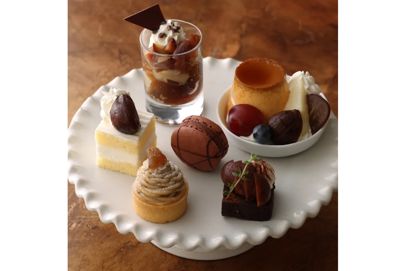 【キハチ 青山本店】“栗”主役のアフタヌーンティー！マロンパフェ＆モンブランタルトなど_1860460