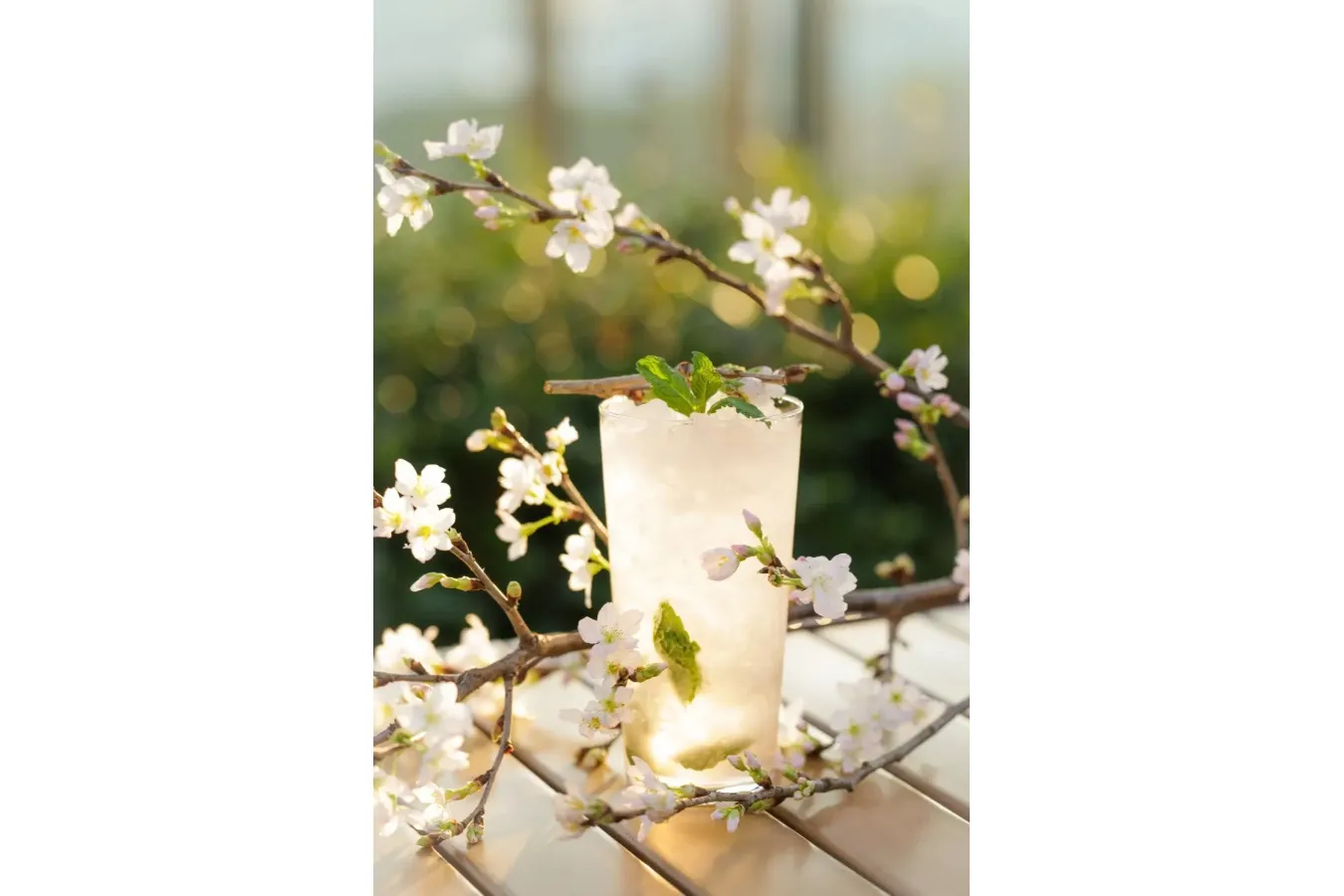 ▲「さくらモヒート」