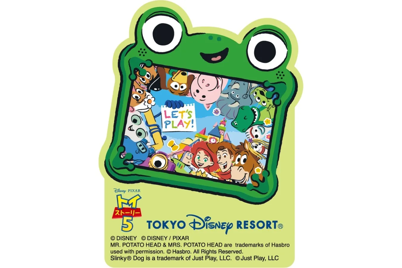 ▲「オリジナルシール」（イメージ）（C）Disney
