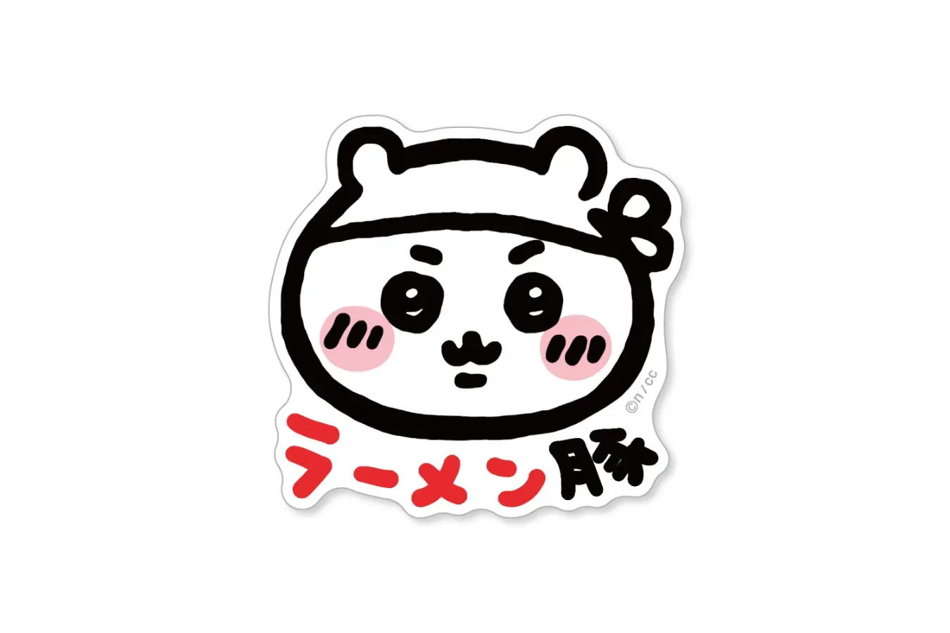 ▲ロゴダイカットステッカー