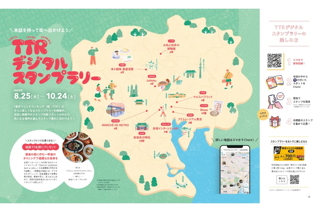 旬のスポットを巡ろう！TTRデジタルスタンプラリー（2026年9月号）_4059081