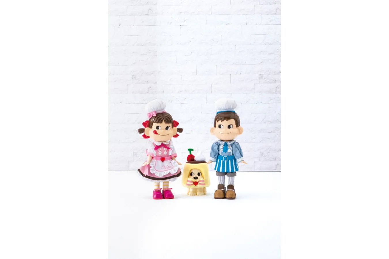 ​▲「パティシエ ペコポコ＆ドッグ人形」※なくなり次第終了