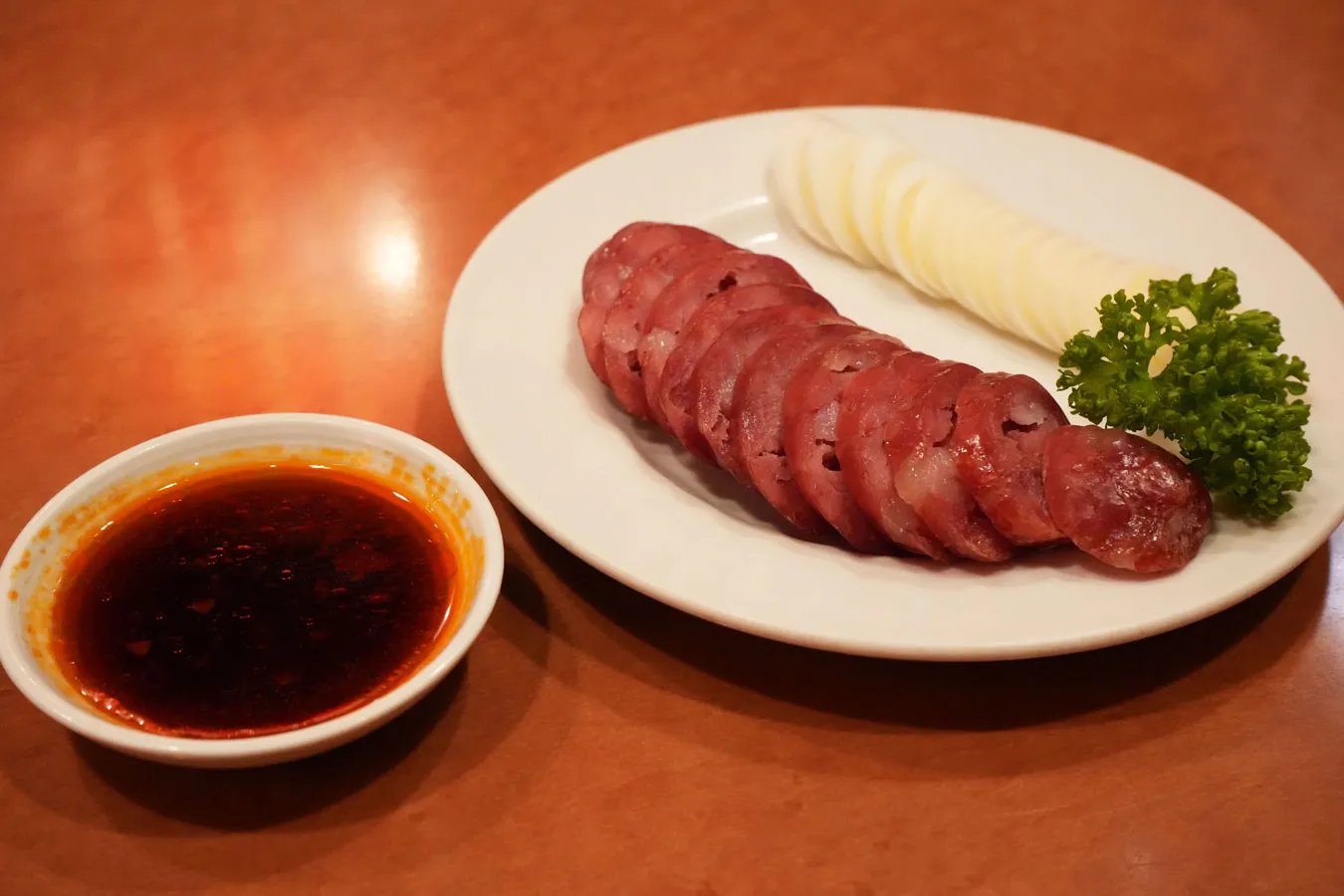 ▲「豚の腸詰」（580円）