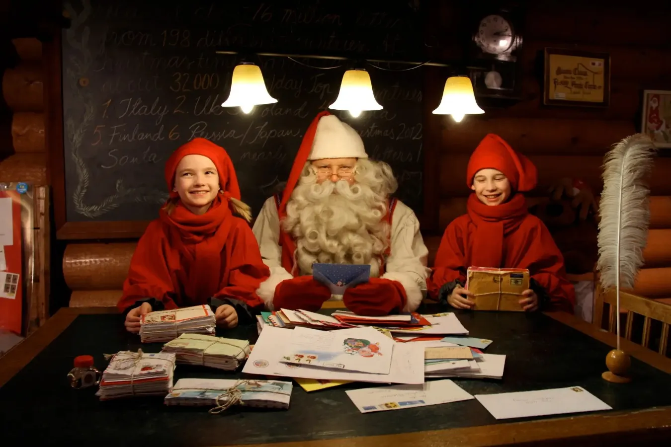 ▲サンタグリーティング　イメージ　(C)Santa Claus Villae. jp, All Rights Reserved.