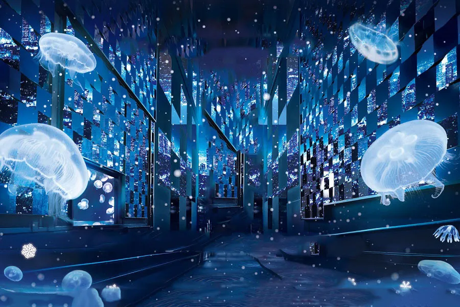幻想的な「雪とクラゲ」にウットリ…いま行きたい水族館で癒しのデート！