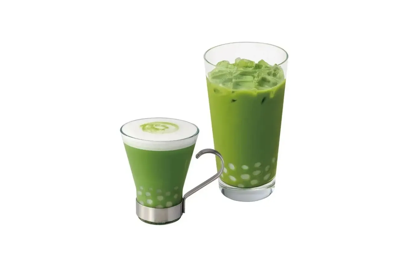 ▲「抹茶もちバブルティー」