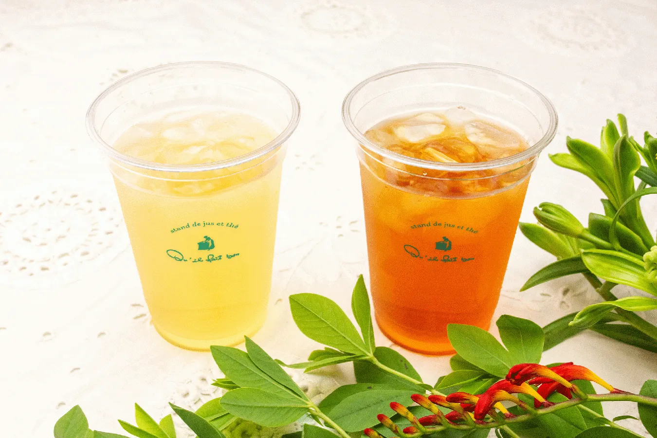 ▲左から「煎茶のエルブテ」（648円）、「紅茶のエルブテ」（648円）