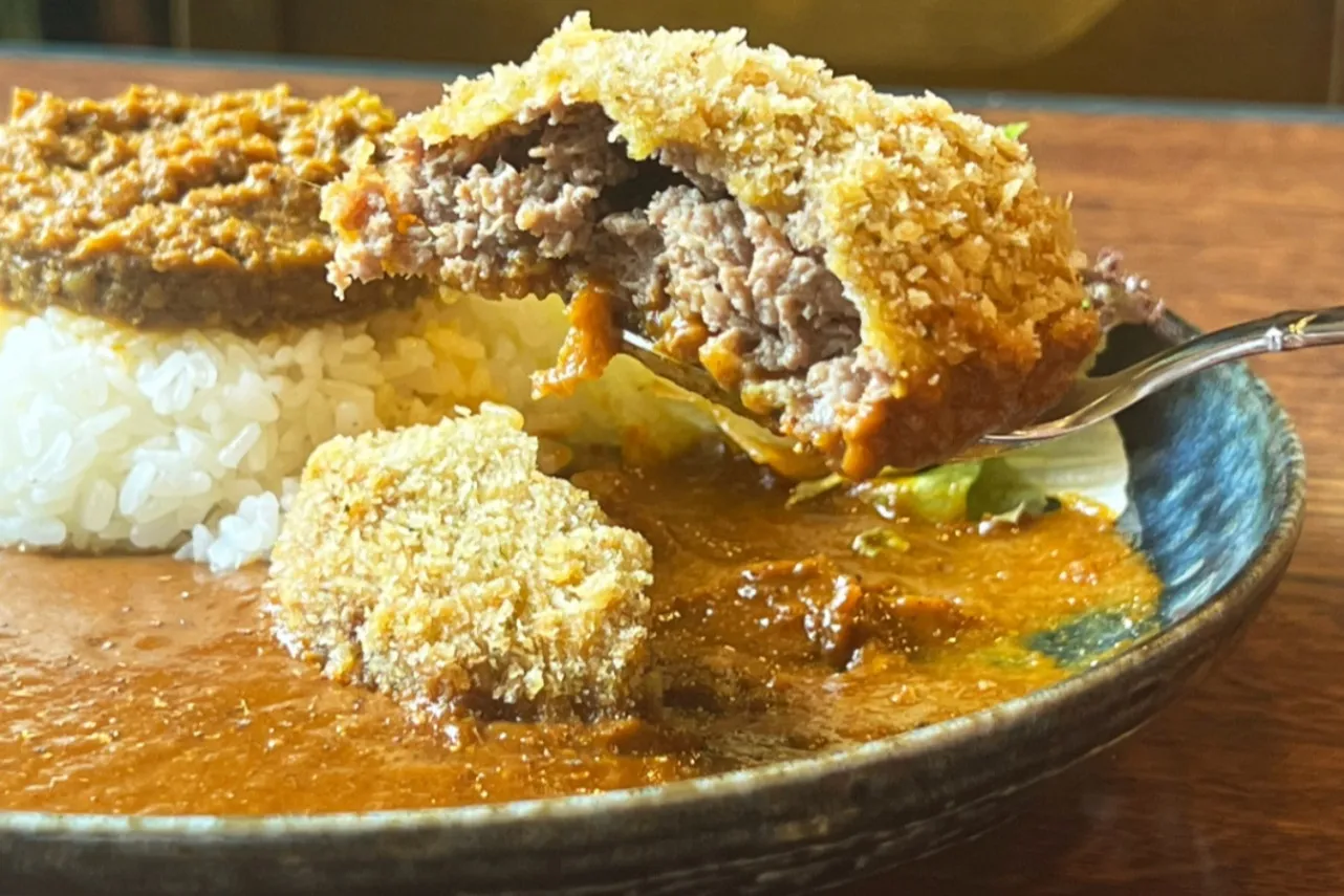 ▲衣サクッと、中のお肉はきめ細かくジューシー！