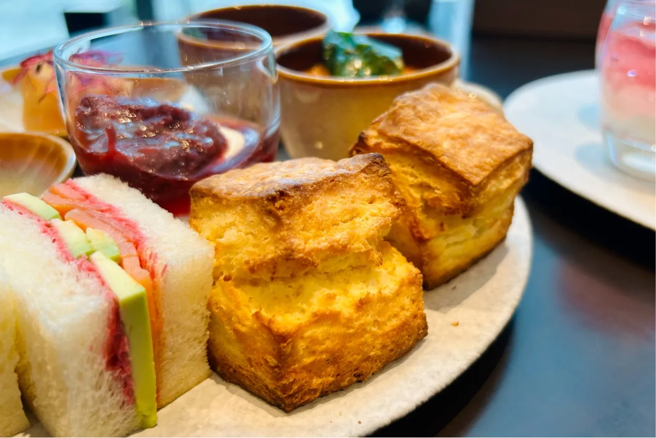 ▲「スコーン」（撮影：レッツエンジョイ東京編集部）