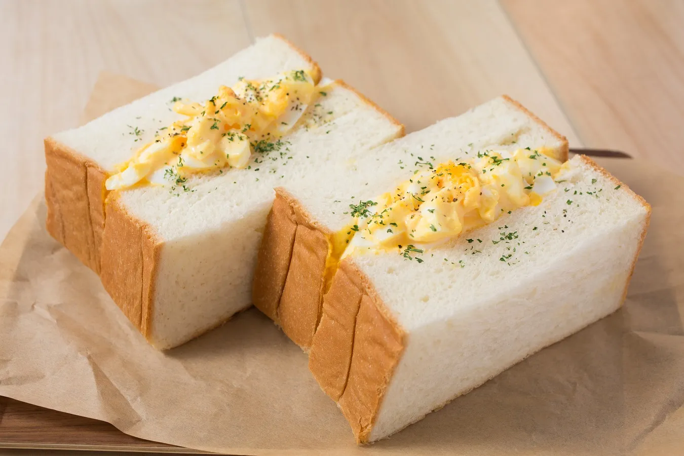 ▲「極厚 タマゴサンドイッチ」