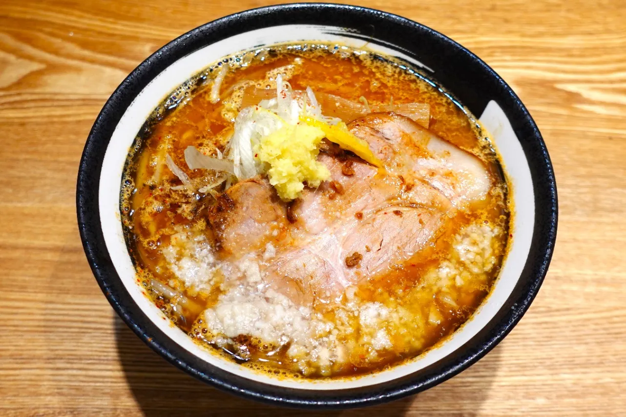 ▲「熟成味噌らーめん」（1,100円）