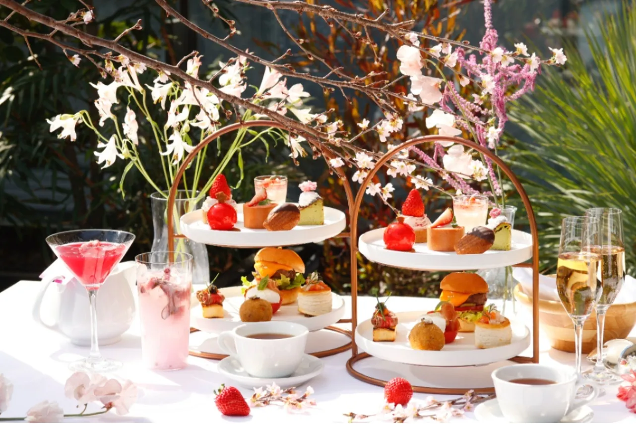 ▲「Sakura Afternoon Tea」