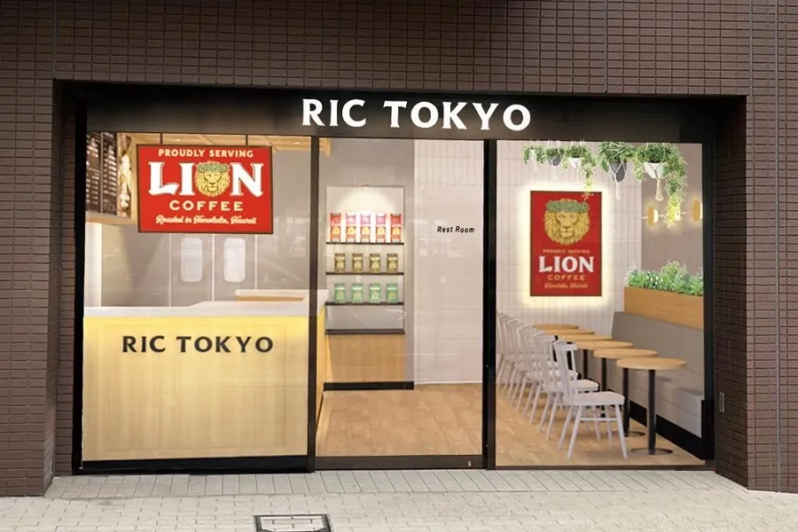 「ライオンコーヒー」公認！「レインボーアイランドカフェ」新橋に初出店