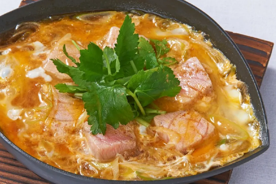 ▲本鮪の柳川風（1,480円）
