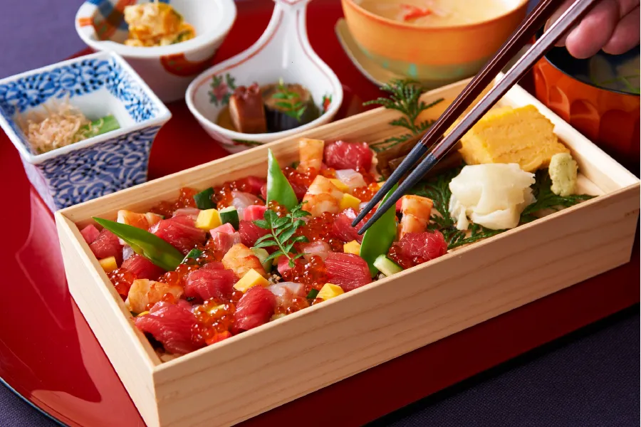 「ばらちらしと京ばんざい 鮪花壇」大丸東京店にオープン