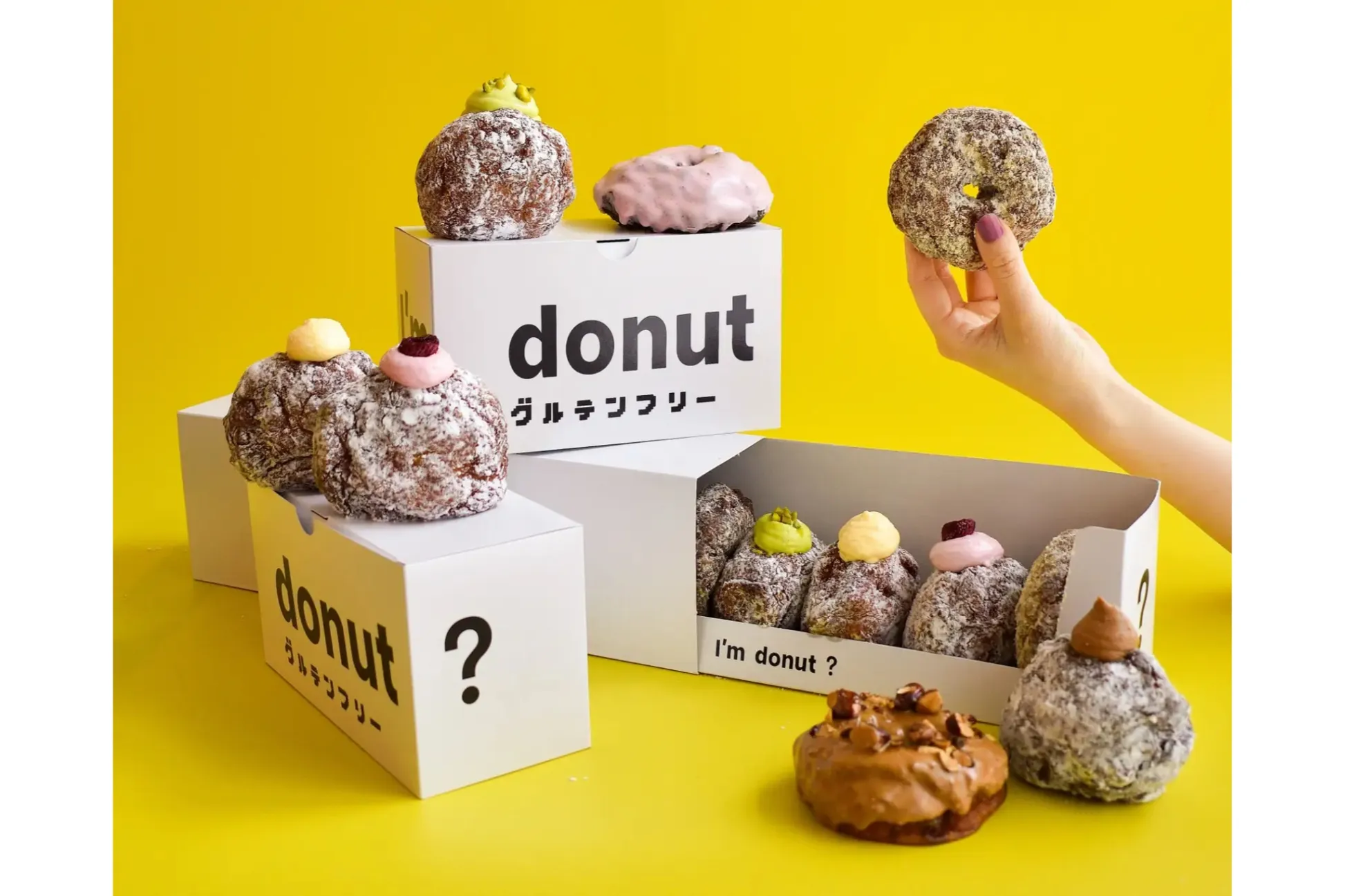 「I'm donut？」が手掛ける！“グルテンフリー”の生ドーナツ専門店が渋谷にオープン