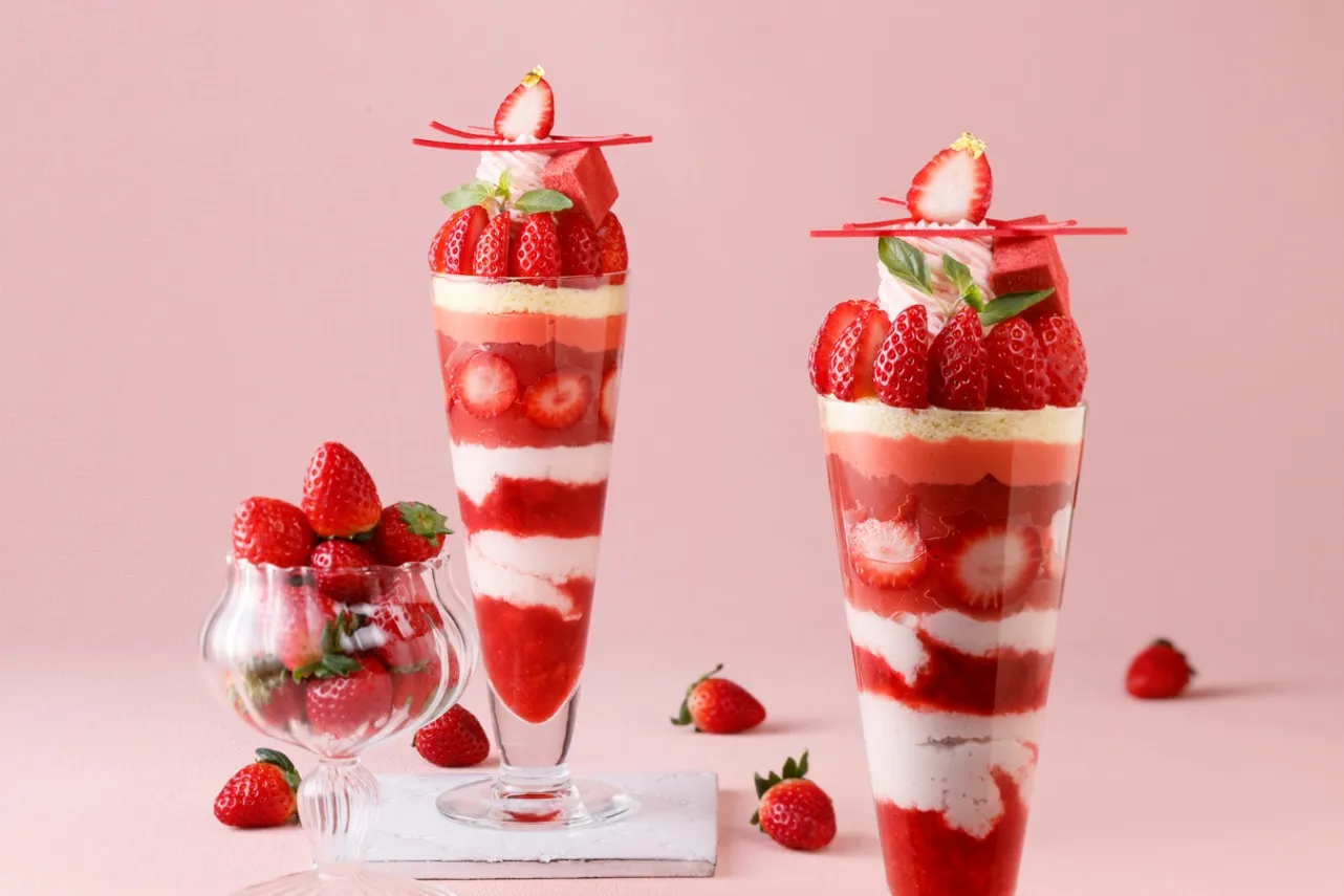 あまおういちご”たっぷりのパフェが登場！「グランドニッコー東京 台場」で
