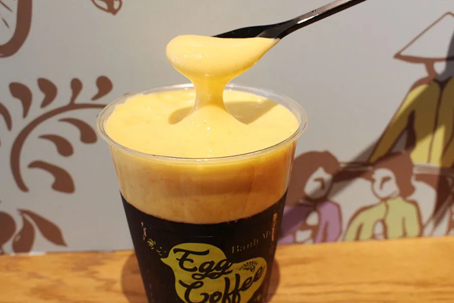 「食べるコーヒー」って！？ふわトロッのベトナム新感覚エッグコーヒーとバインミーを実食レポ