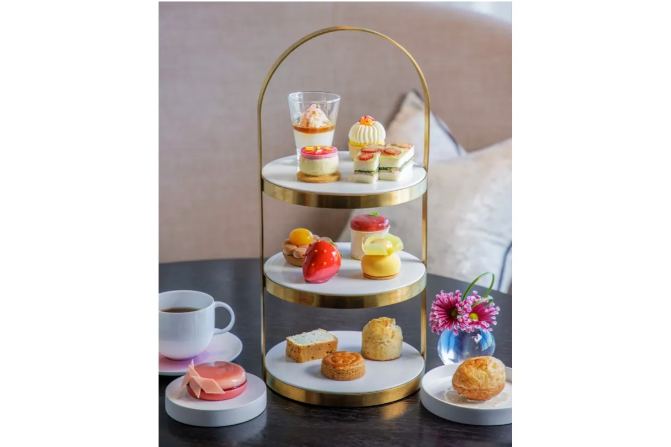 ▲「ウィンターストロベリーアフタヌーンティー」