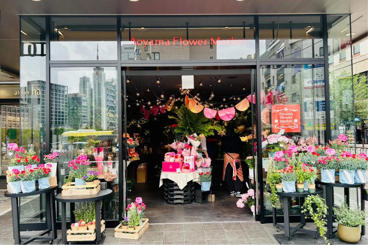 ▲「青山フラワーマーケット エキュートエディション御茶ノ水店」