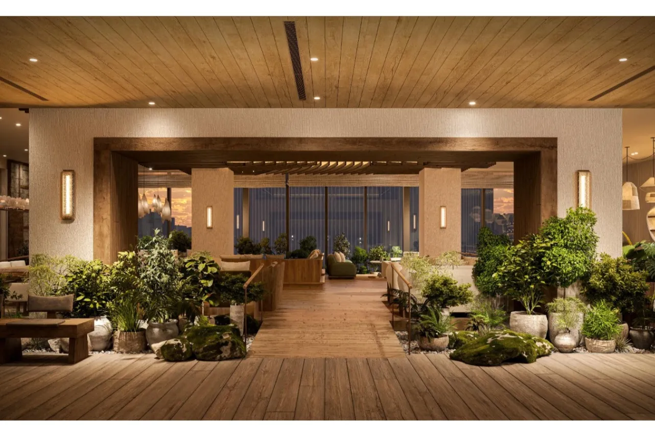 ▲「1 Hotel Tokyo」ロビーラウンジイメージ