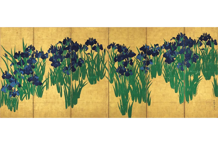 燕子花図屏風の茶会 ―昭和12年5月の取り合わせ―