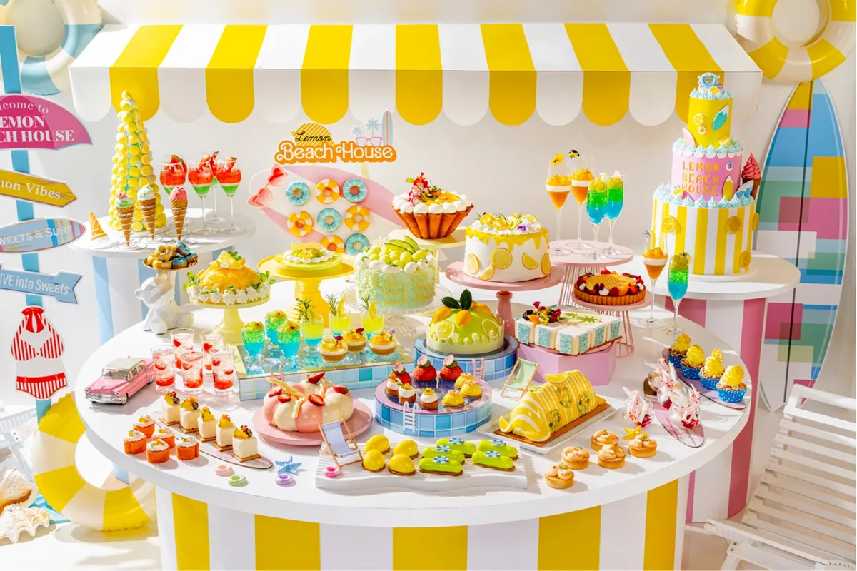 'Lemon Beach House' Sweets Buffet at Hilton Tokyo