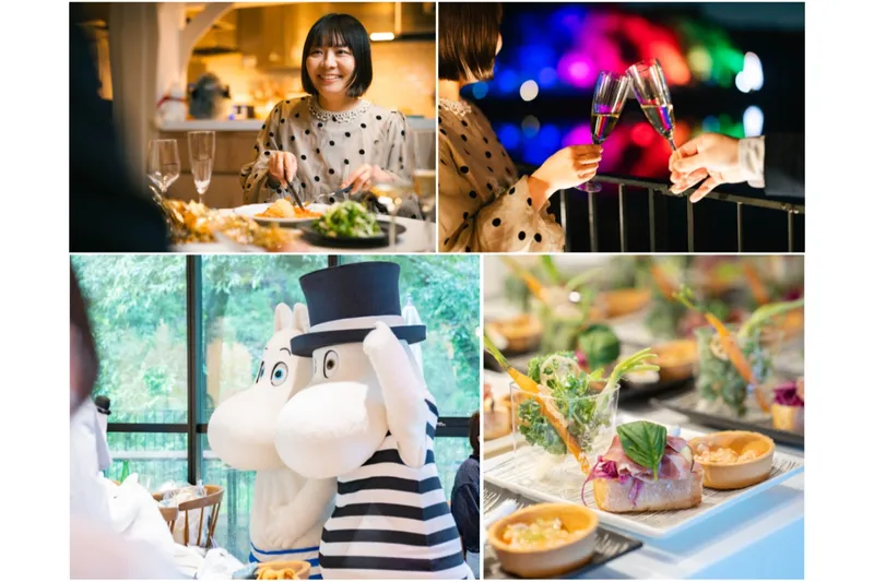 8月9日（土）限定「レットゥラ ラウンジで kippis!! ～ムーミン谷の仲間たちからの招待状～」　※実施イメージ