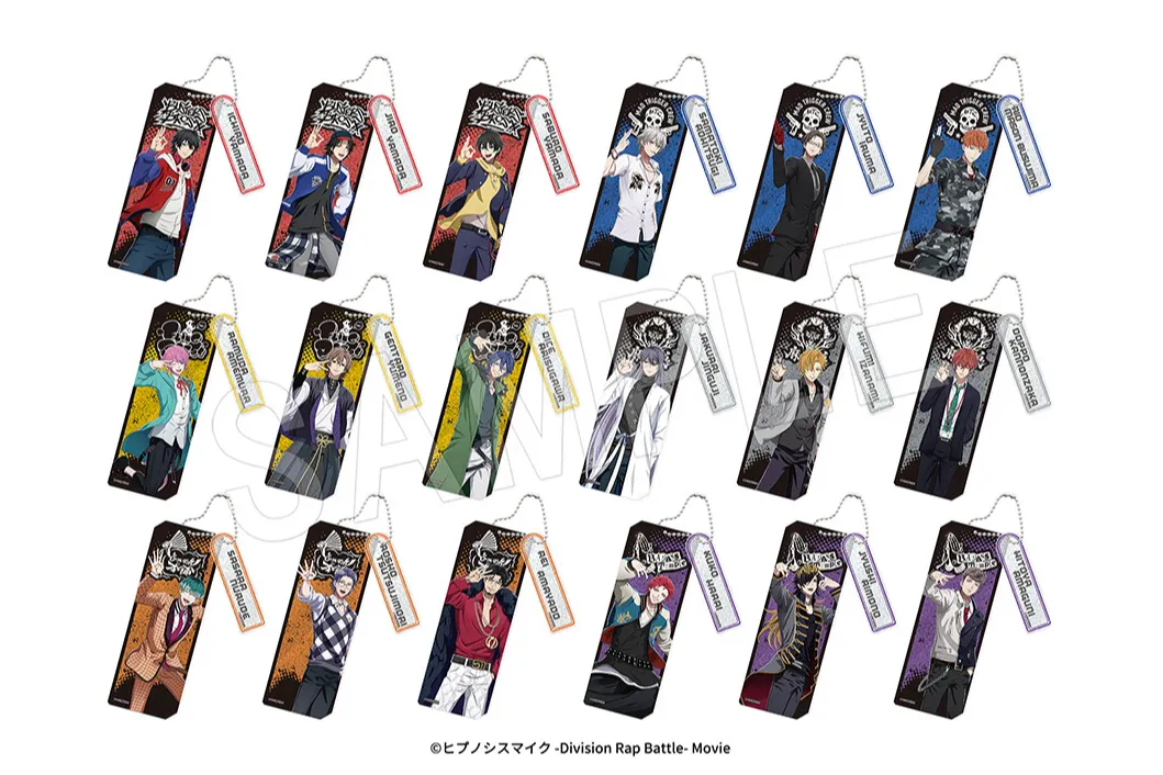 ヒプノシスマイク　アクリルキーホルダー　イケブクロ　７点 CROSS A LINE アクリルキーホルダー イケブクロ・ディビジョン