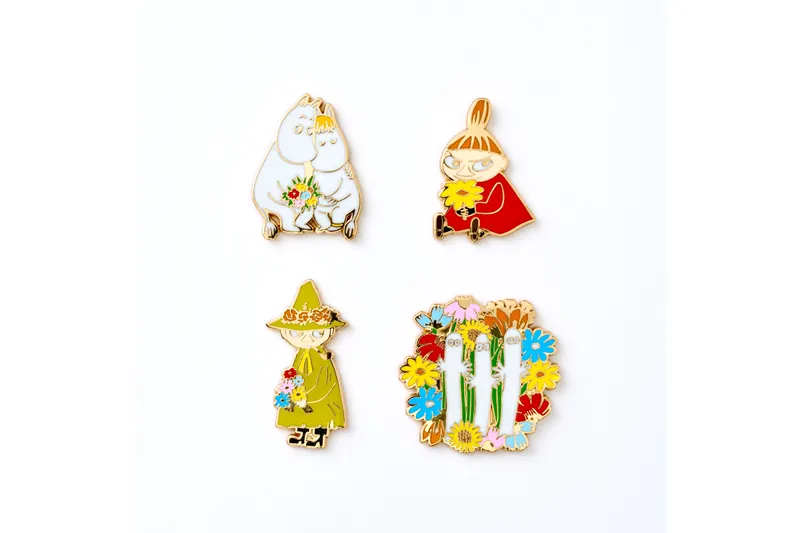 【松屋オリジナル】ムーミンのキャラクターバッジのチャリティー販売