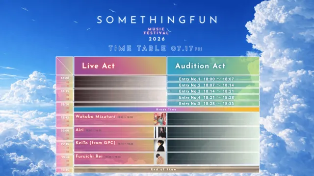 SOMETHINGFUN MUSIC FESTIVAL 2026
