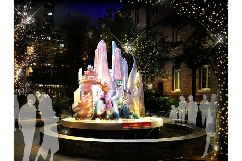 丸の内ブリックスクエア Zootopia Moments（ズートピア２）(c)Disney