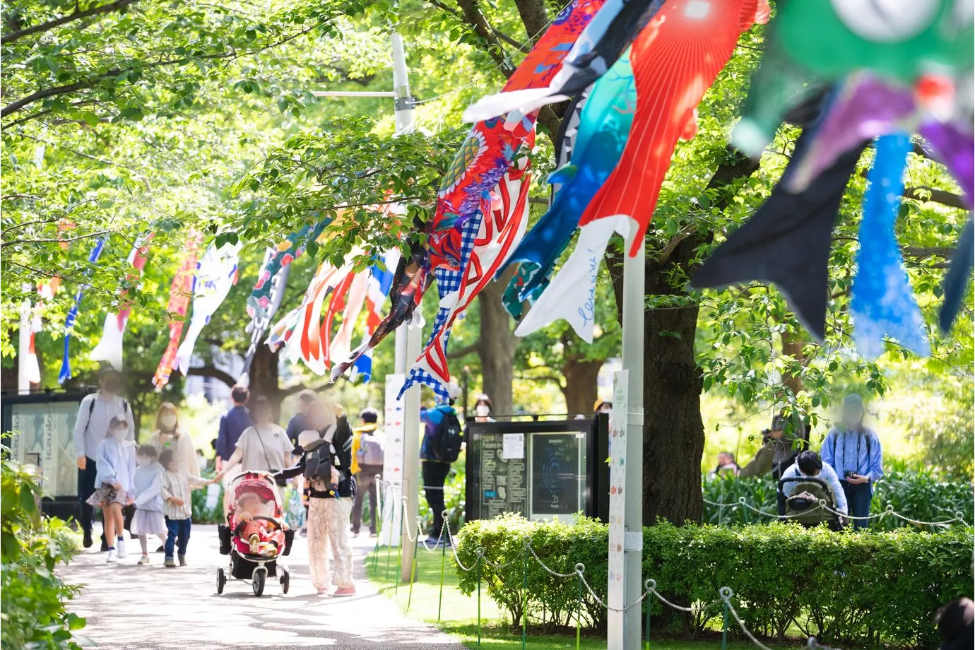 「MIDTOWN OPEN THE PARK 2023」 こいのぼりGALLERY_1