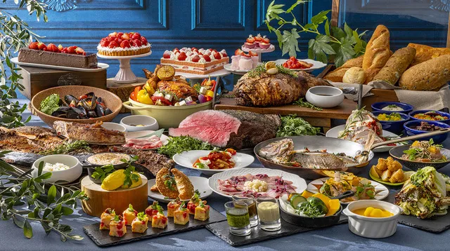 ヒルトン名古屋ウィンタービュッフェ「地中海の恵み」