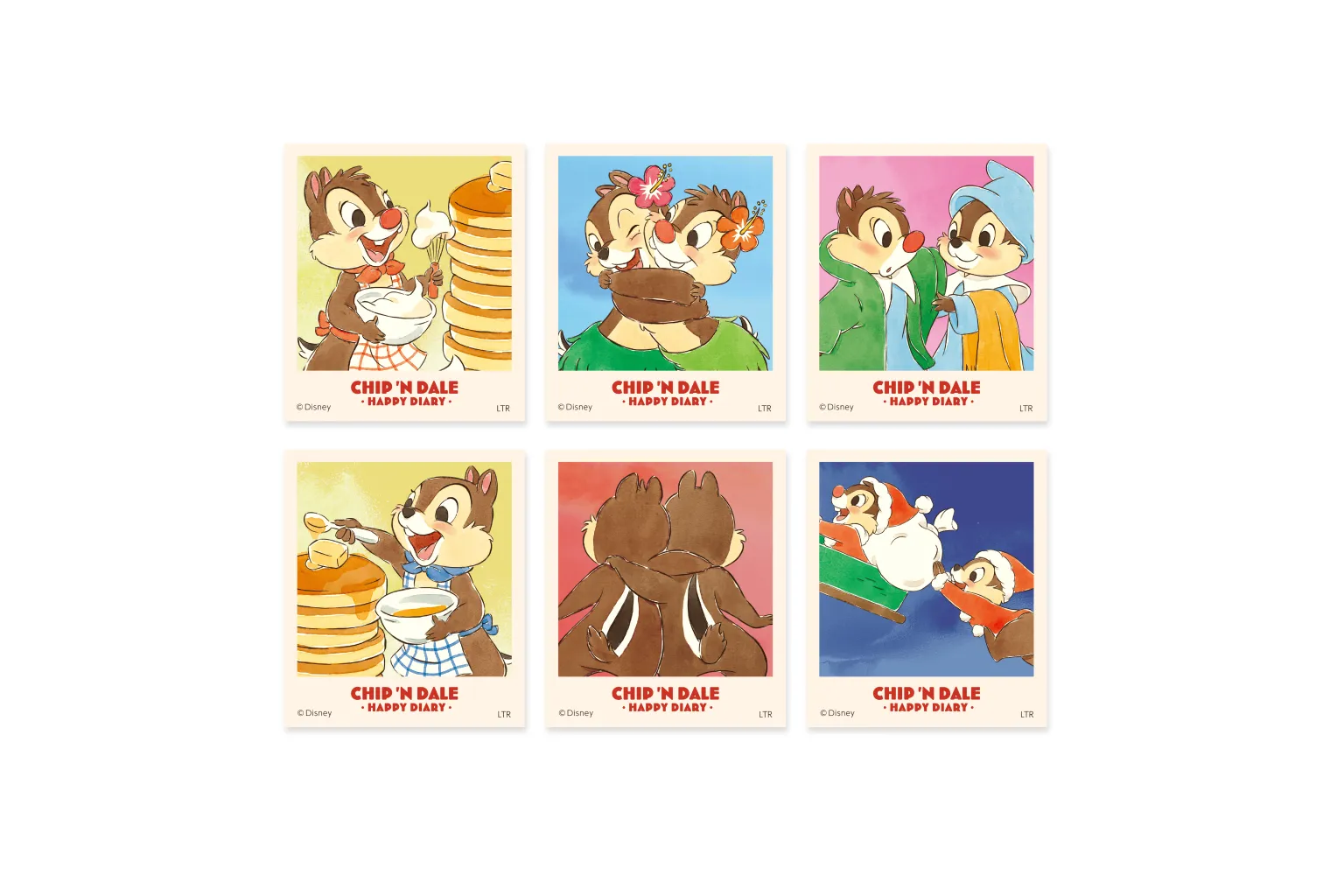 チップとデール」OH MY CAFE