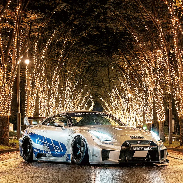 カスタムスーパーカーFES in けやきライトパレード