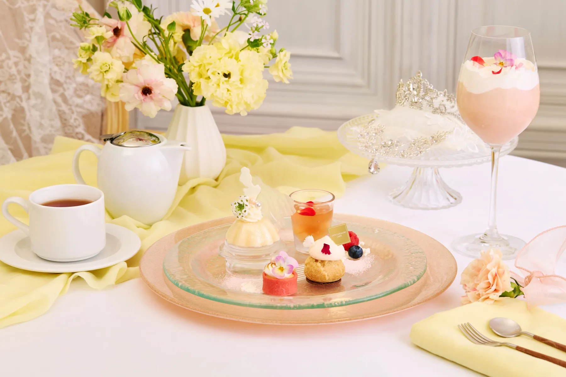 Mariée Floral Celebration Afternoon Tea【アニヴェルセルカフェ みなとみらい横浜】_3