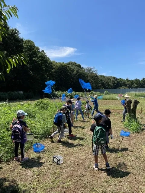里山の森の生き物調査隊