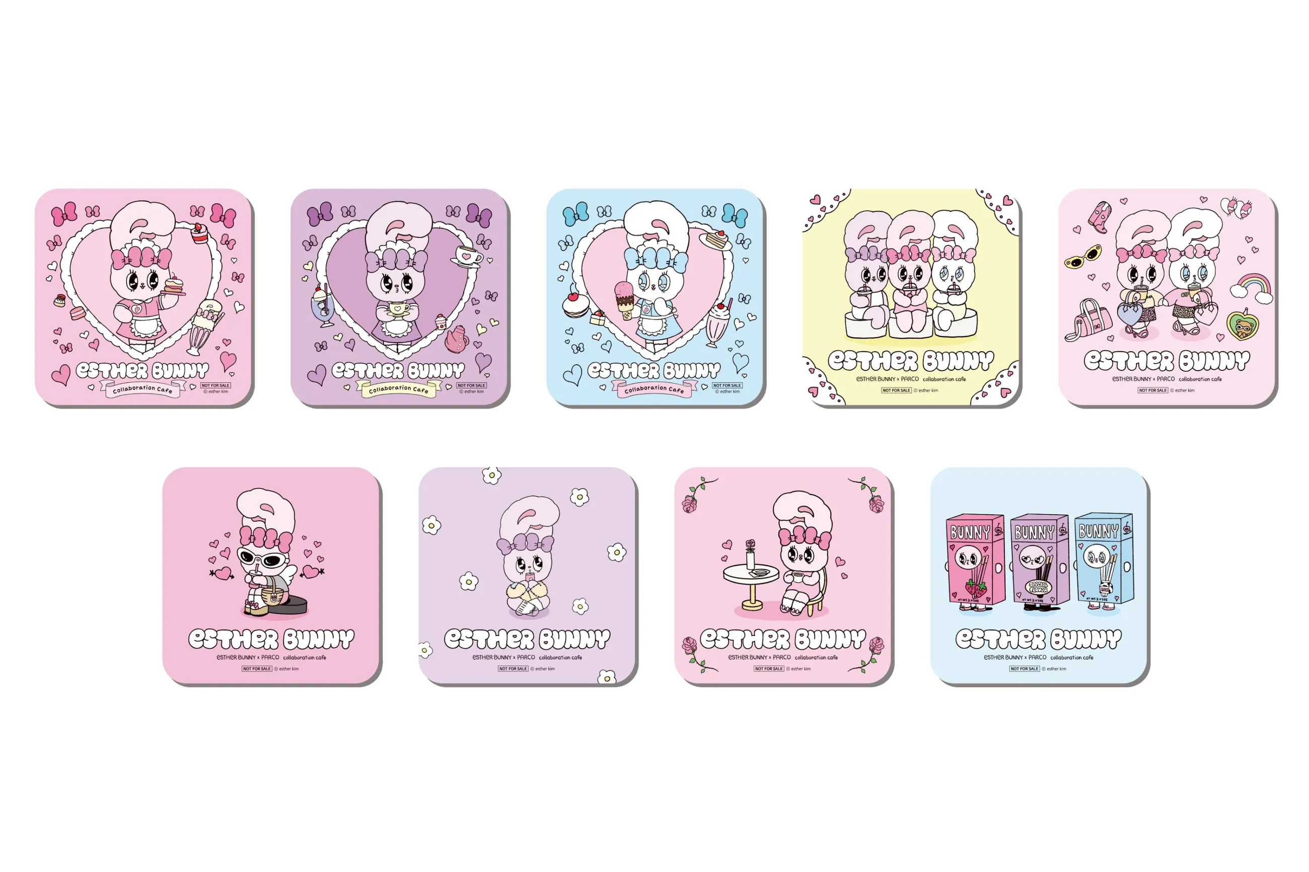 EsterBunny×PARCO COLLABORATION CAFE～LOVE MYSELF LOVE MY FRIENDS～