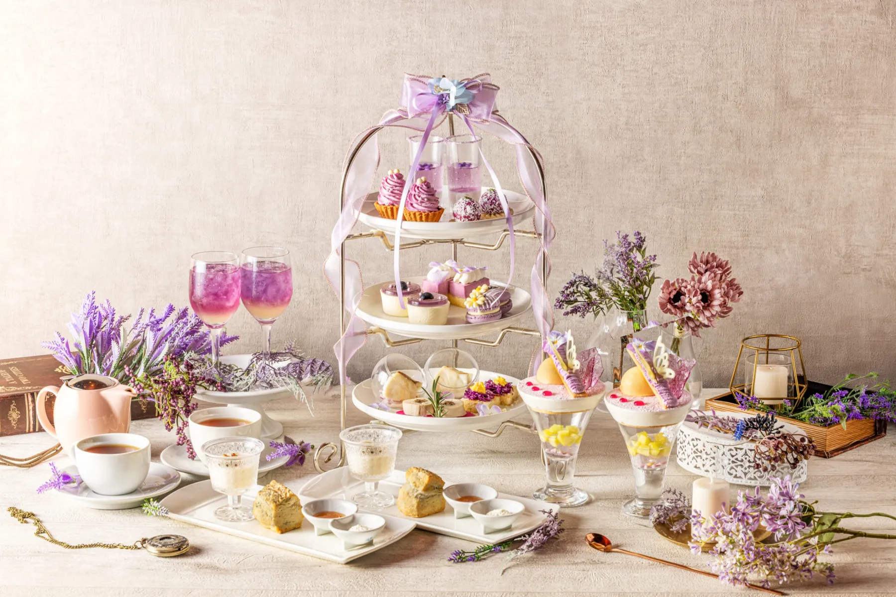 Lavender Sweet Afternoon Tea【新宿プリンスホテル】_1
