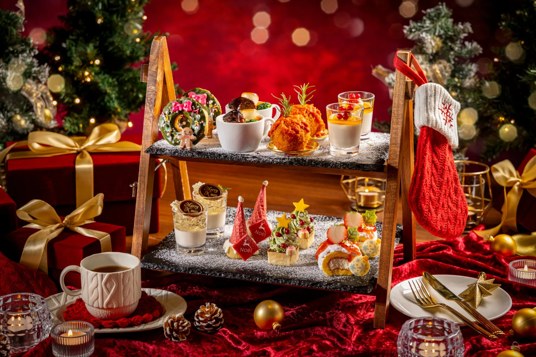 メルティーメリークリスマスアフタヌーンティー【ダブルツリーbyヒルトン東京有明】_1